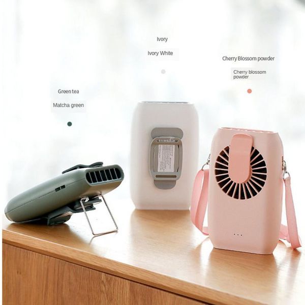 

electric fans portable personal battery operated necklace mini deskair cooler cooling fan with lanyard, 3 speeds