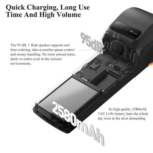 

printers sale wholesale billing payment machine handheld android 5.5 inch thermal printer