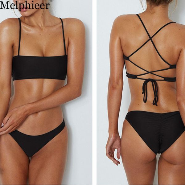 

summer bandage bikini scrunch butt swimsuit ba cross biquini beach swimwear bathing suit swimming women maillot de bain bathering