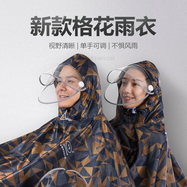 

raincoats women jacket raincoat scooter hiking waterproof fashion with shield poncho impermeable outdoor product bl50yy