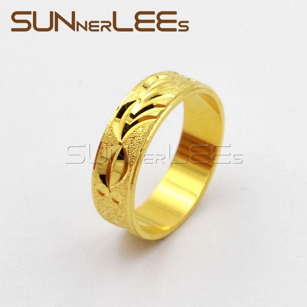 

cluster rings sunnerlees fashion jewelry mens womens lover's wedding gift goldfish pattern frosted gold-color r55 y, Golden;silver
