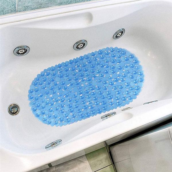 

bath mats shower ground mat blue color bathroom pad anti-skis floor cushion