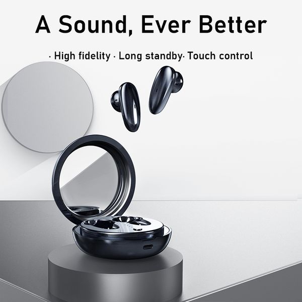 Remax TWS-9 Bluetooth Kulaklık Stereo Mini Kablosuz Kulaklık Akıllı Dokunmatik Kontrol Mic ile Earbuds