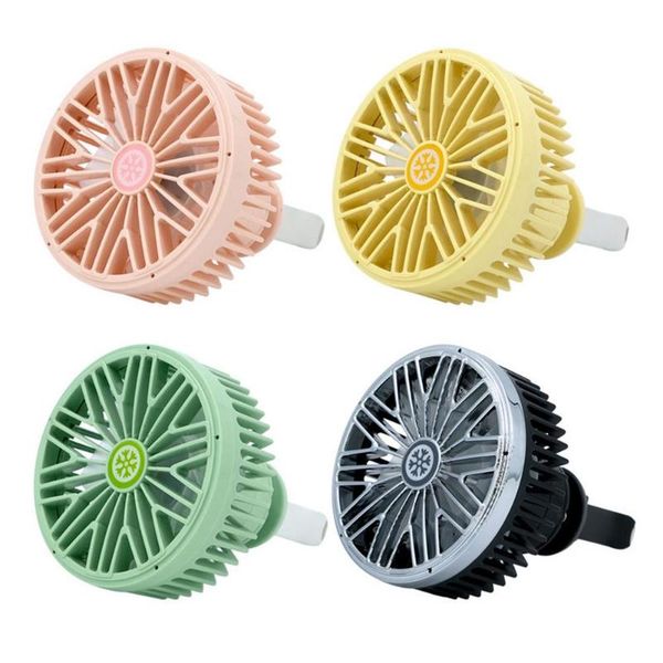 

interior decorations 5w all-round adjustable car auto air cooling fan low noise vent clip cooler accessories