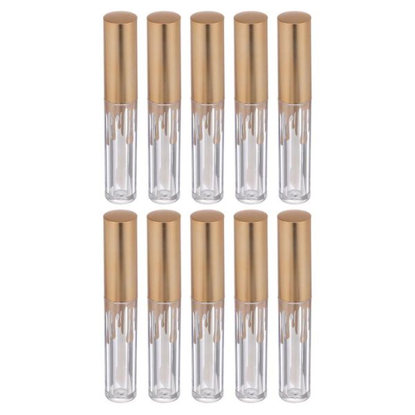 

storage bottles & jars 10pcs clear body lip tubes empty lipstick containers