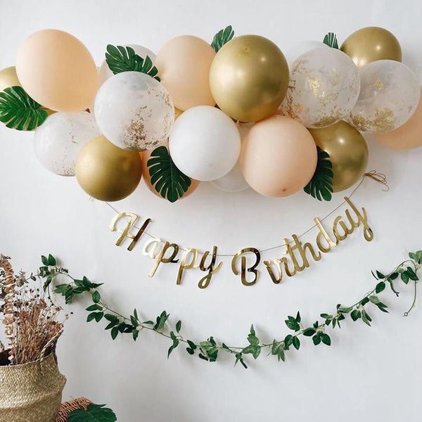 

novelty items latex macarone color retro bean paste green balloon package birthday party holiday home decoration