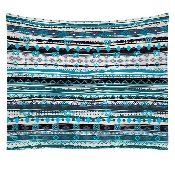 

tapestries magic horizontal vertical stripes bohemia 3d print velvet home sofa sherpa tapestry for beds warm fleece camping quilt
