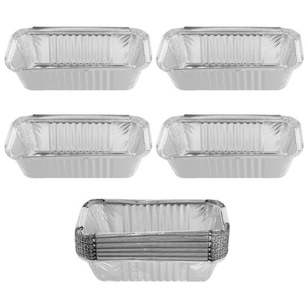 

gift wrap 25pcs useful aluminum foil pan portable pans one-off barbecue box