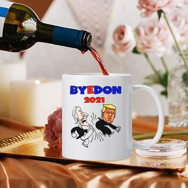 

beautifully printed joe biden coffee mug milk cup ceramic multifunctional gifts on birthday valentine's day mugs
