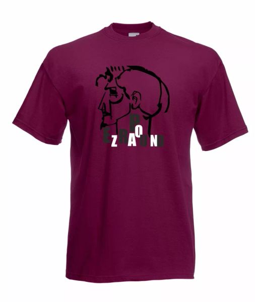 

t-shirt shirt a119 ezra pound portrait by tzara vanguard, White;black