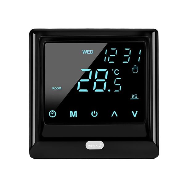 

smart home control wi-fi thermostat 16a digital temperature controller app remote weekly programmable electric underfloor heating