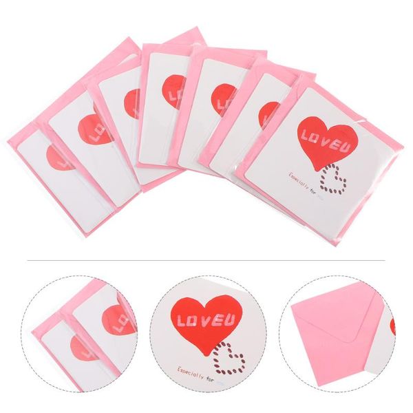 

greeting cards 168pcs romantic message valentine's day paper