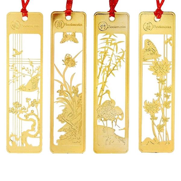 

bookmark chinese metal bookmarks set for kids women girls,pack of 4