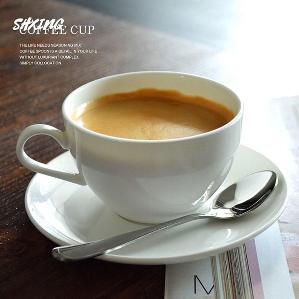 

wine glasses china coffee cup custom white european-style saucer italian latte art ceramic small luxury tea nestle