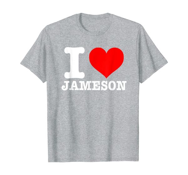 

i love jameson t-shirt - i heart jameson shirt, White;black