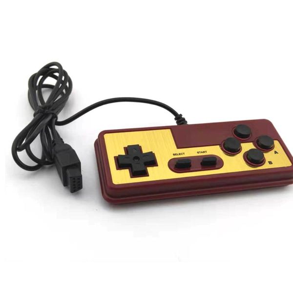 

game controllers & joysticks 10pcs japanese 8-bit console style 9pin plug cable controller gamepad with turbo a b button