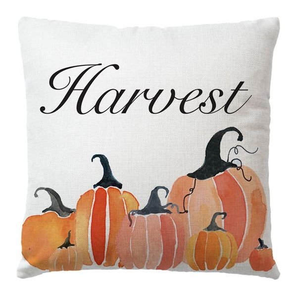 

high design sense quality of pillow cushion thanksgiving pumpkin pattern car office pillow case