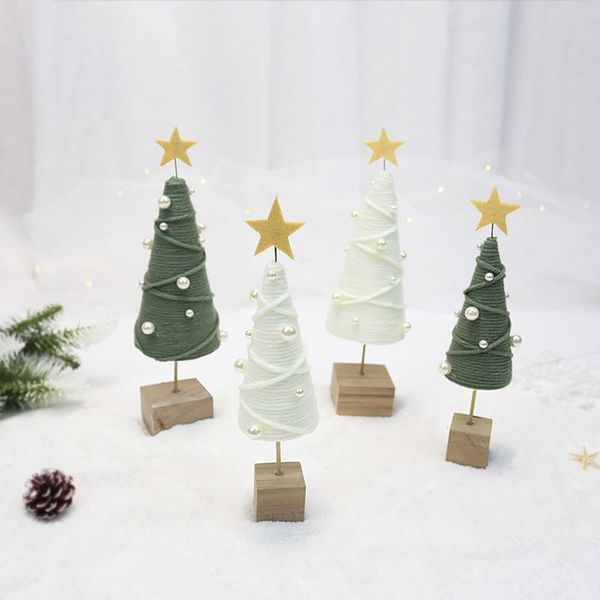 

christmas decorations korean tree deskornaments mini