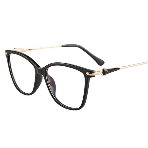 

fashion sunglasses frames round oversized square anti blue light glasses women computer eyeglasses 50324, Black