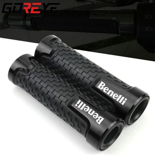 

high ratings motorcycle accessories grip cnc aluminum pvc anti-skid handlebar grips for benelli tnt 125135 trk 502 leoncino 500 handlebars