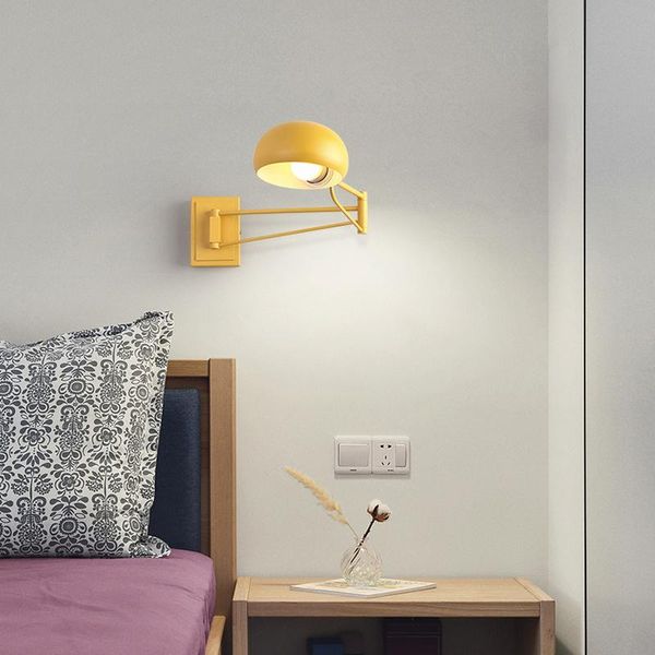 

wall lamp led living room long arm bracket reading rocker folding study ap8151406