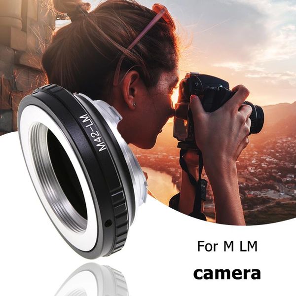 

mini m42-lm lens mount adapter ring manual focus for m42 42mm thread to leica m lm camera body converter black adapters & mounts