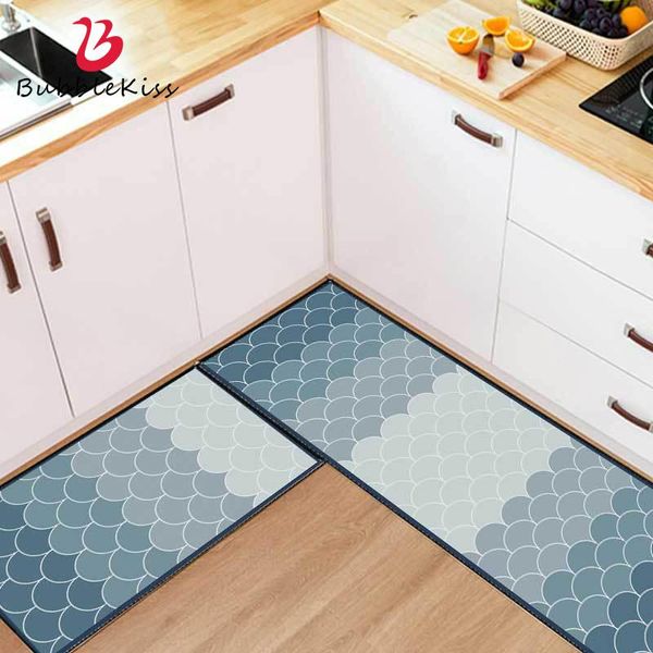

carpets bubble kiss simple kitchen mat blue gradient geometric for living room door home decor soft bedroom bedside area rug