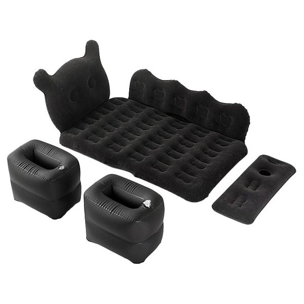 

universal car air inflatable travel mattress bed for back seat multi functional sofa pillow outdoor camping mat cushion other interior acces