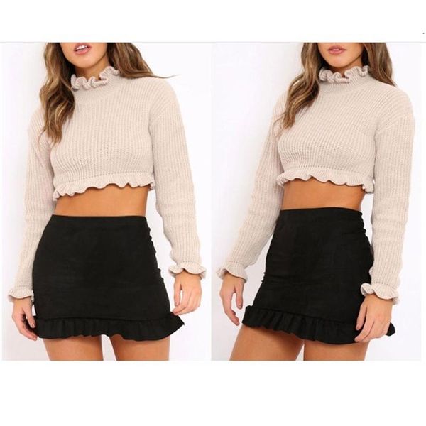 

women sweaters and pullovers autumn spring long sleeve femme solid pullover female casual knitted sweater women's, White;black