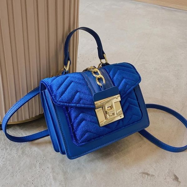 

evening bags brand shoulder bag velvet luxury designer handbag and purses for women totes winter crossbody female travel