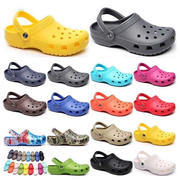 

204 ale fashion sandals slip on casual beach waterproof shoes men classic nursing clogs hospital women slippers work medical, Black