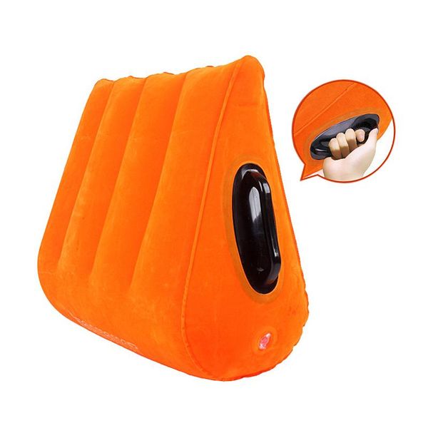 

pillow inflatable triangle cushion for game toys couples