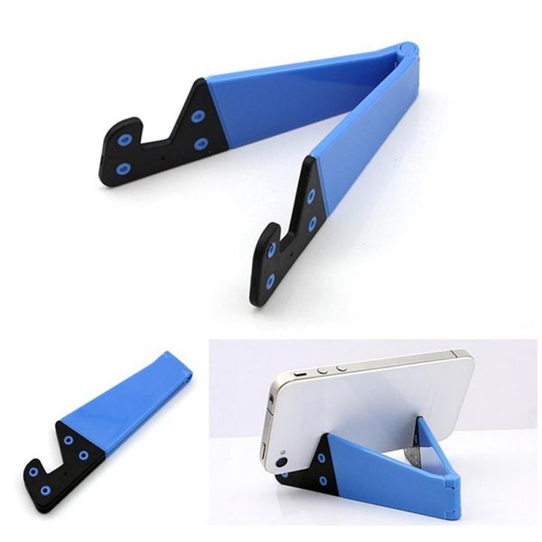 

cell phone mounts & holders shape stand holder for mobile phones mini folding bracket smartphone abs environmentally random color only