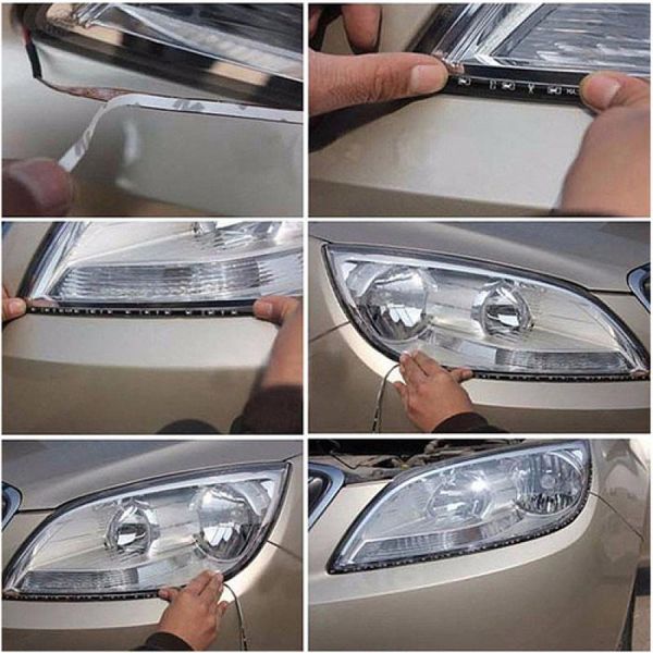 

interior&external lights car led strip styling ambient light 30cm 15 smd