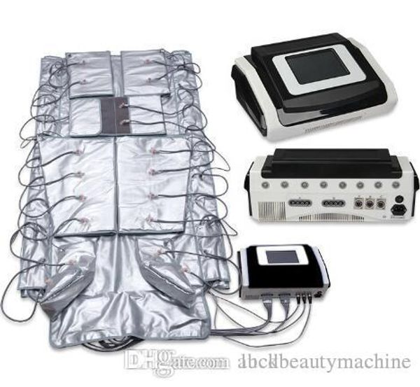 

new 3 in 1 far infrared pressotherapy ems electric muscle stimulation sauna air pressure pressotherapy lymph drainage body slimming machine