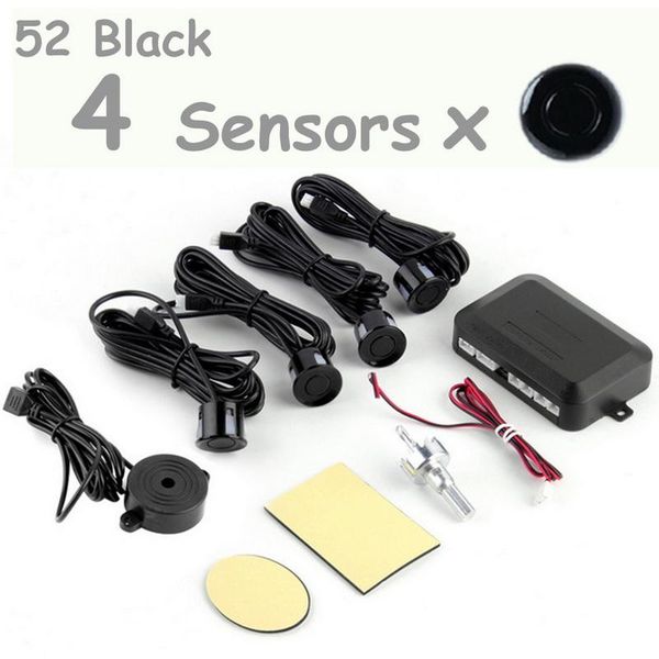 

car rear view cameras& parking sensors arrival auto sensor kit 4 12v reverse assistance backup radar system devices