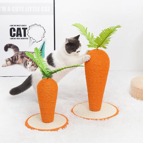 

small animal supplies cat scratcher pet tree tower scratching cute carrot climbing post funny grinding claw tickle