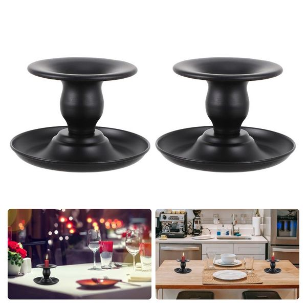 

candle holders 2pcs retro decorative wedding stands
