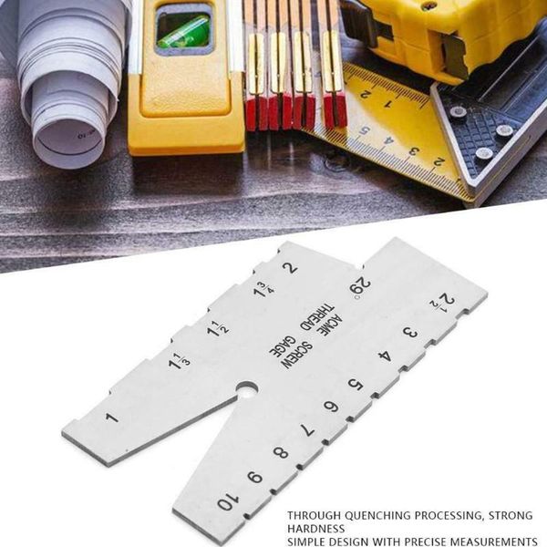 

craft tools 29/30Â° trapezoid acme screw thread gauge gage grinding tool welding steel stainless ruler i0f4 t g9i1