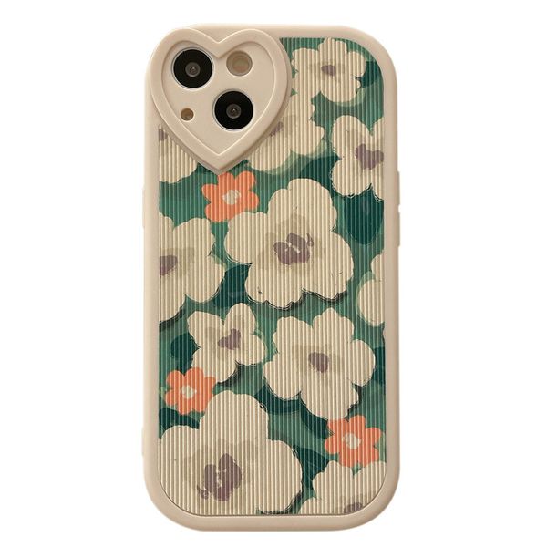 

graffiti flowers iphone13 cases suitable 12pro max mobile case 8/7plus anti-fall xr full package