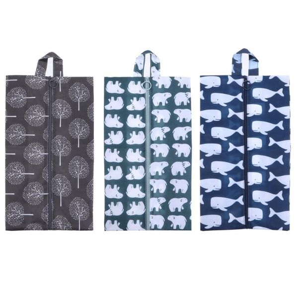 

pcs foldable shoes bag portable organizing practical container storage bags