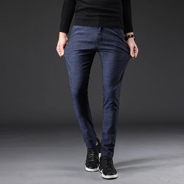 

brand pencil casual business women pant trousers classics mid weight straight full length breathing linen cotton, Black