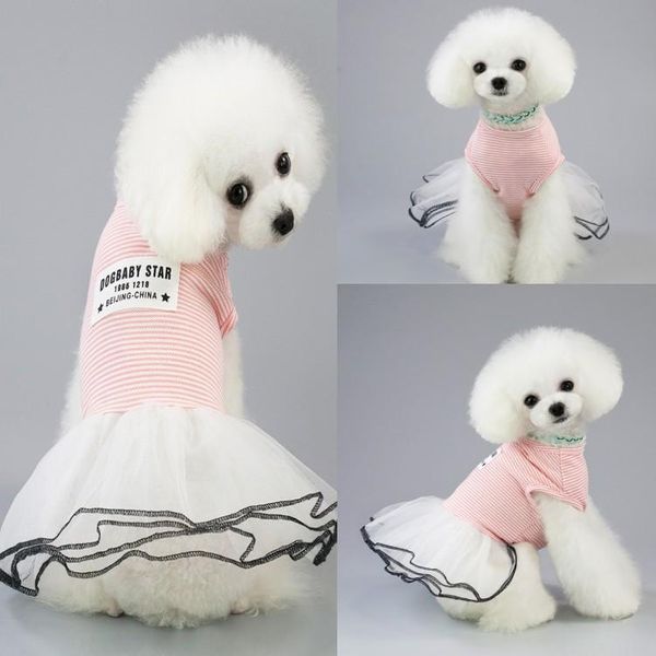 

dog apparel skirt two-legged dress clothes and pet clothing summer