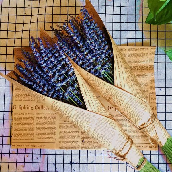 

decorative flowers & wreaths 50pc natural dried flower bouquet lavender for home decoration accessories party sachet gift wedding decor