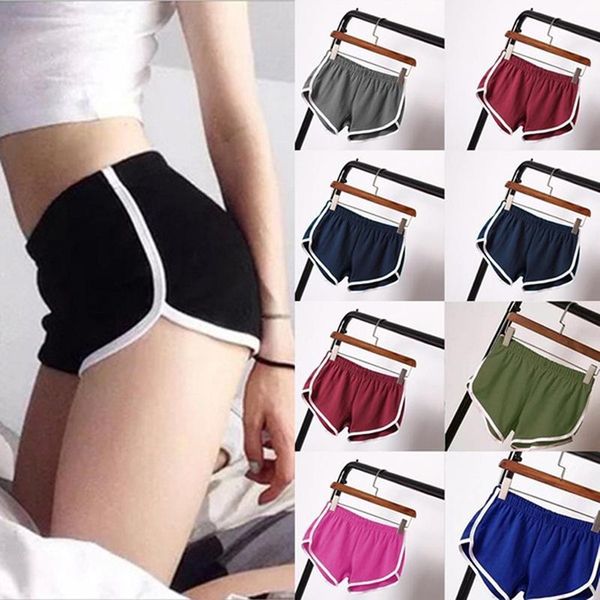 

yoga outfit summer exercise gym shorts women professional sports running black workout training