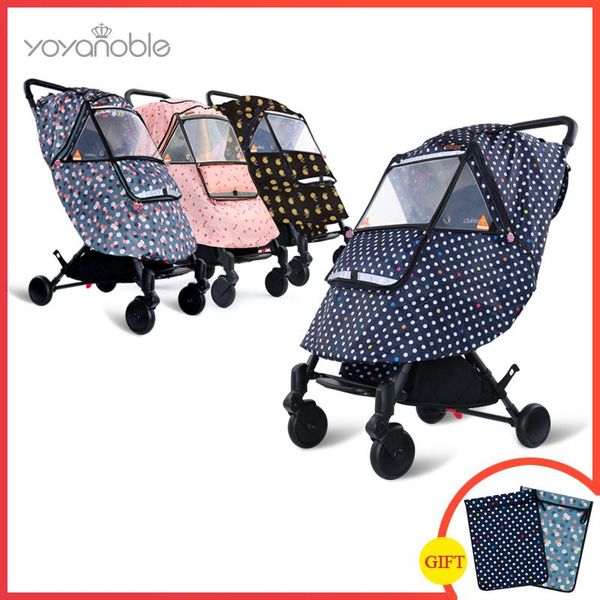 

stroller parts & accessories universal baby strollers rain cover nylon waterproof fabric keep warm windproof full raincoat