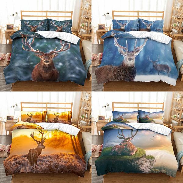 

home textile luxury 3d beer print 2/3pcs comfortable duvet cover pillowcase bedding sets  and king eu/us/au size