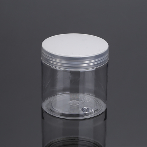 

1pcs 200ml travel cosmetic empty bottle tranparent jar pot plastic cover cream eyeshadow makeup container box 70x70mm storage bottles & jars