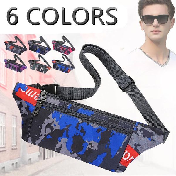 

fanny pack female sports fashion waterproof chest handbag waist bag ladies packs camouflage belly belt bags