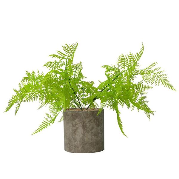 

decorative flowers & wreaths mini potted indoor outdoor artificial plant home decor reusable garden bathroom persian leaf office desk kitche